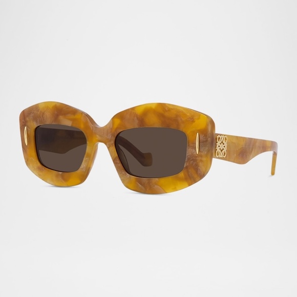 LOEWE 40114I Chunky Anagram Sunglasses main image 10